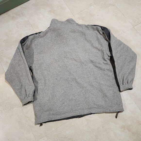 VTG Y2K Southpole Mens 2XL Reversible Spellout Fleece Bomber Jacket Streetwear - Picture 9 of 15